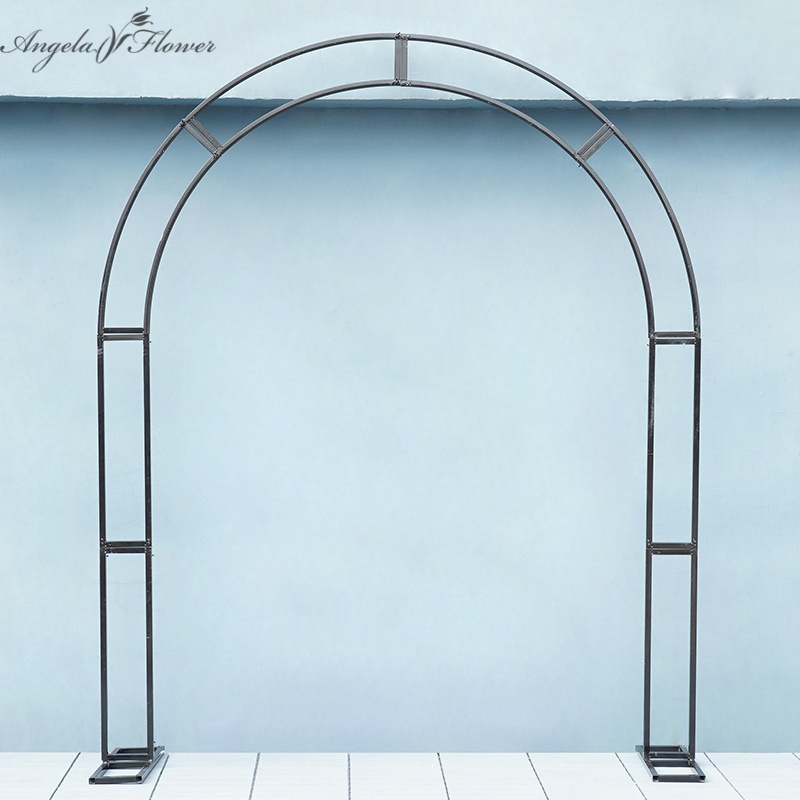 Wedding Arch Flower - 안젤라 플라워 A4175 스테이블 블랙 메탈