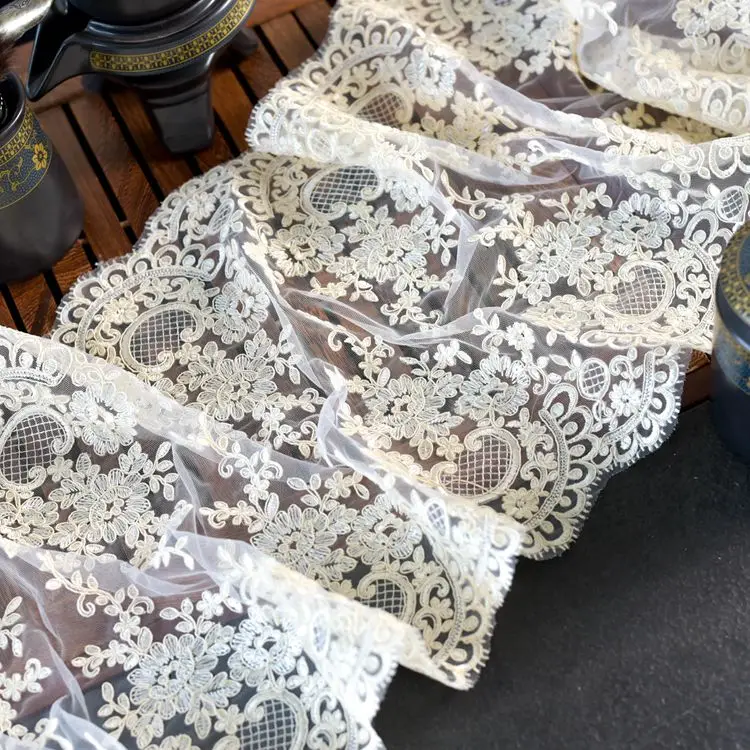 고품질 멀티컬러 스팽글 레이스 원단 웨딩드레스용 양면  - Table Runner Sequin 리뷰 및 가격