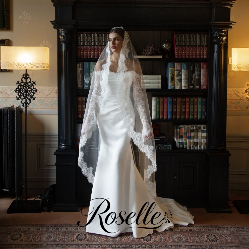 ROSELLE Lacd 인어 우아한 웨딩 드레스 오픈  - Wedding Qw 리뷰 및 가격