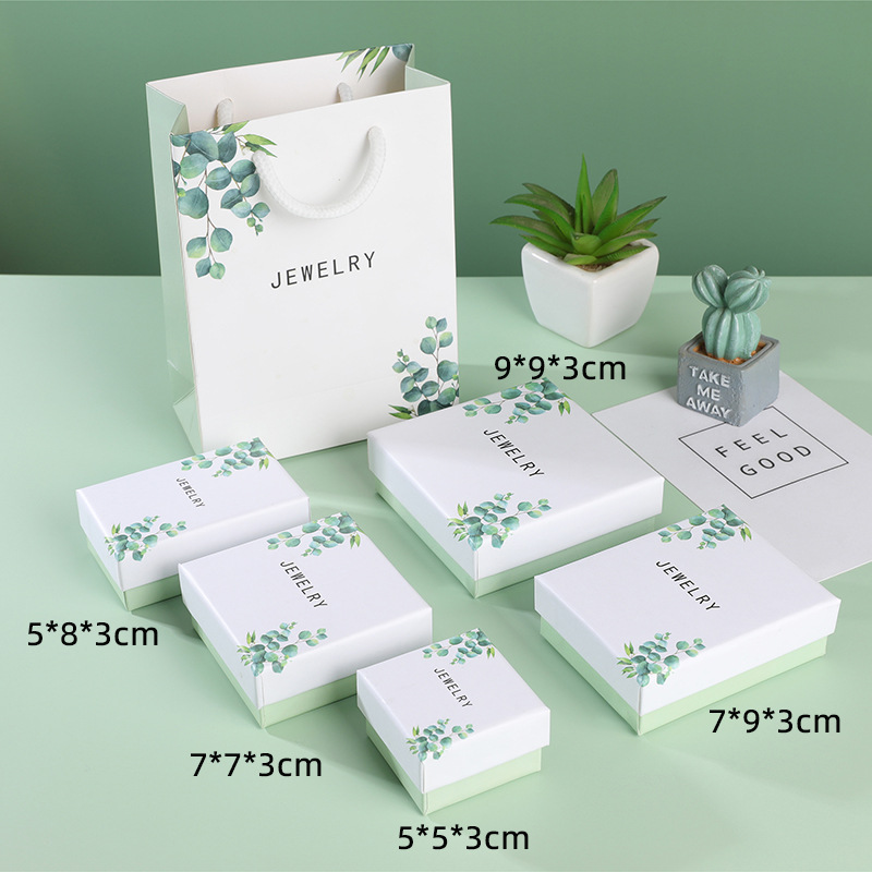크리에이티브 작고 신선한 잎 보석 가게 반지 귀걸이 목 - Wedding Supply Shops 리뷰 및 가격