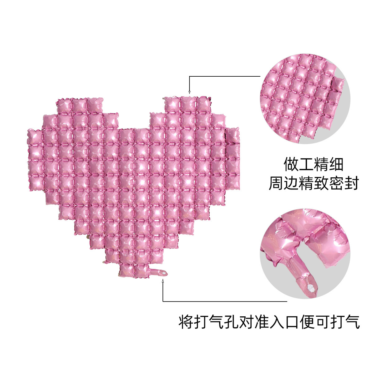 대형 빨간 하트 포일 러브 풍선 발렌타인데이 장식 브라 - Wedding Supply Shops 리뷰 및 가격